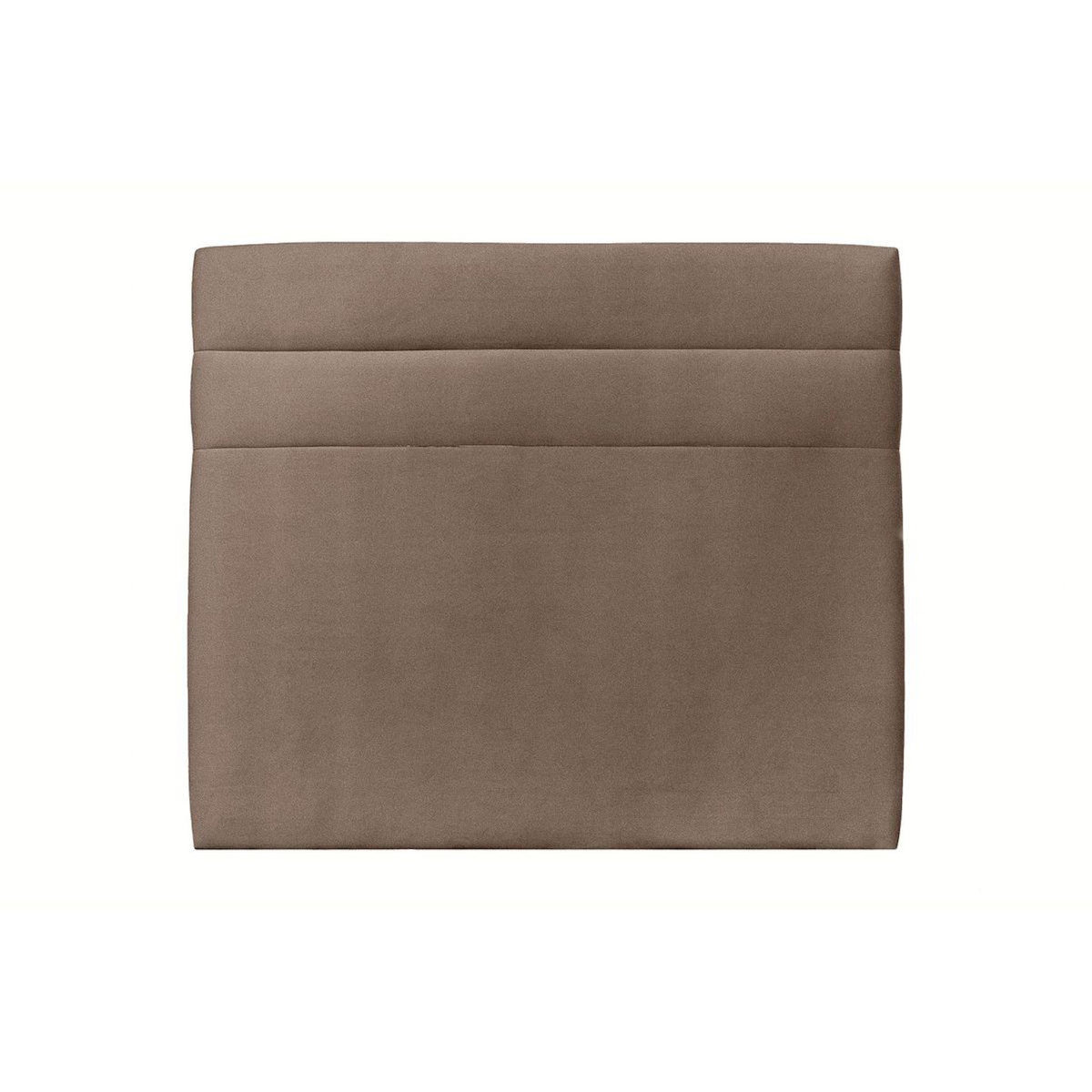 Sommeil de Plomb Tete de lit Lignes Velours  - Ep 10 cm rembourré