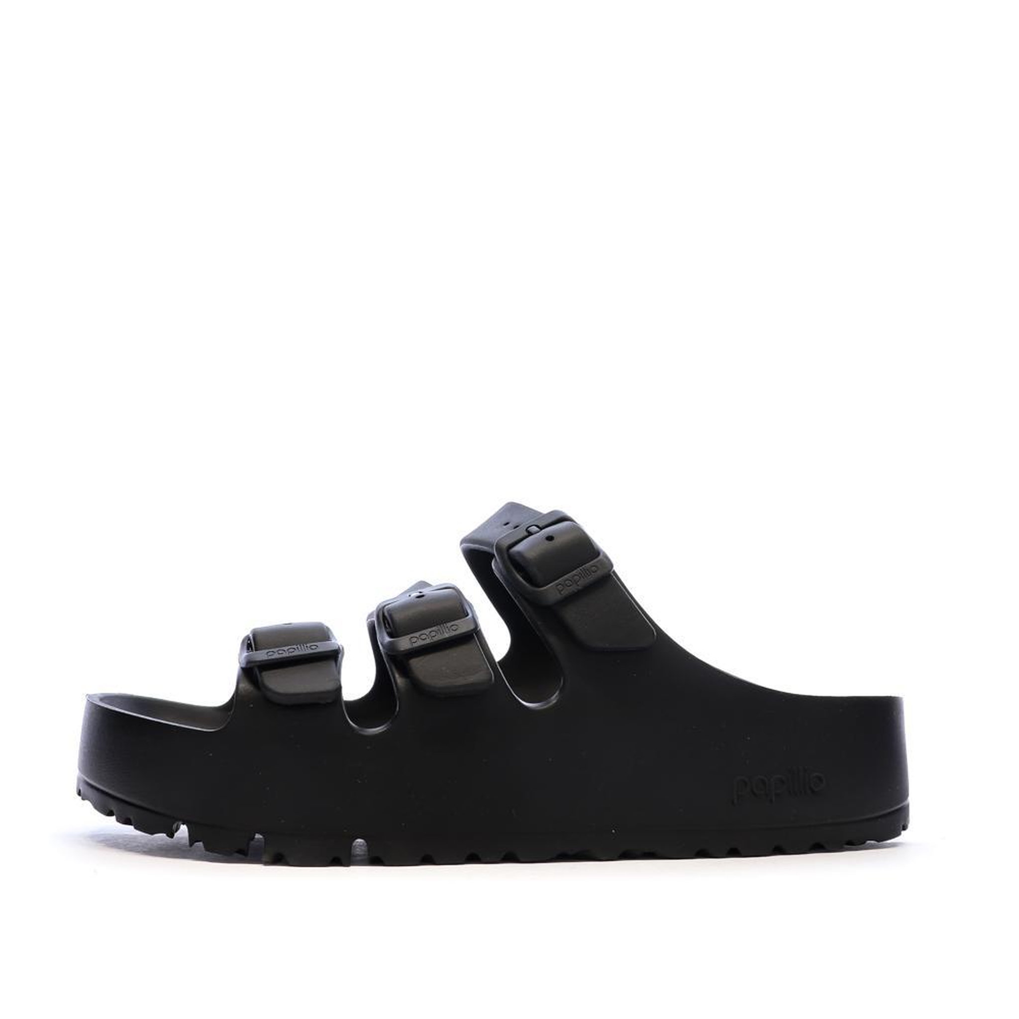 Voir la diapositive 1 : Birkenstock Sandales Noires Femme Birkenstock Florida Flex
