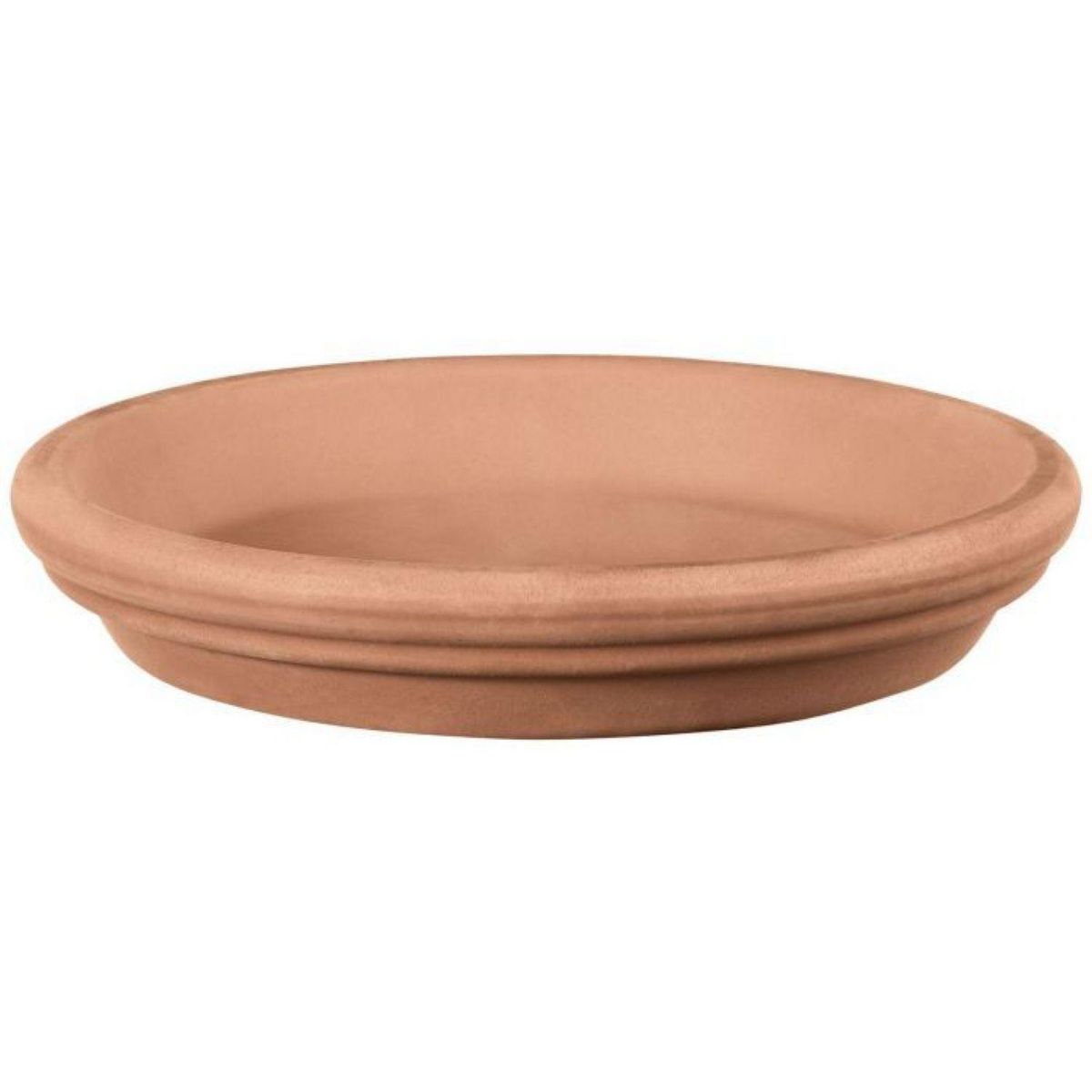 Deroma Soucoupe en terre cuite - imperméable - D36cm