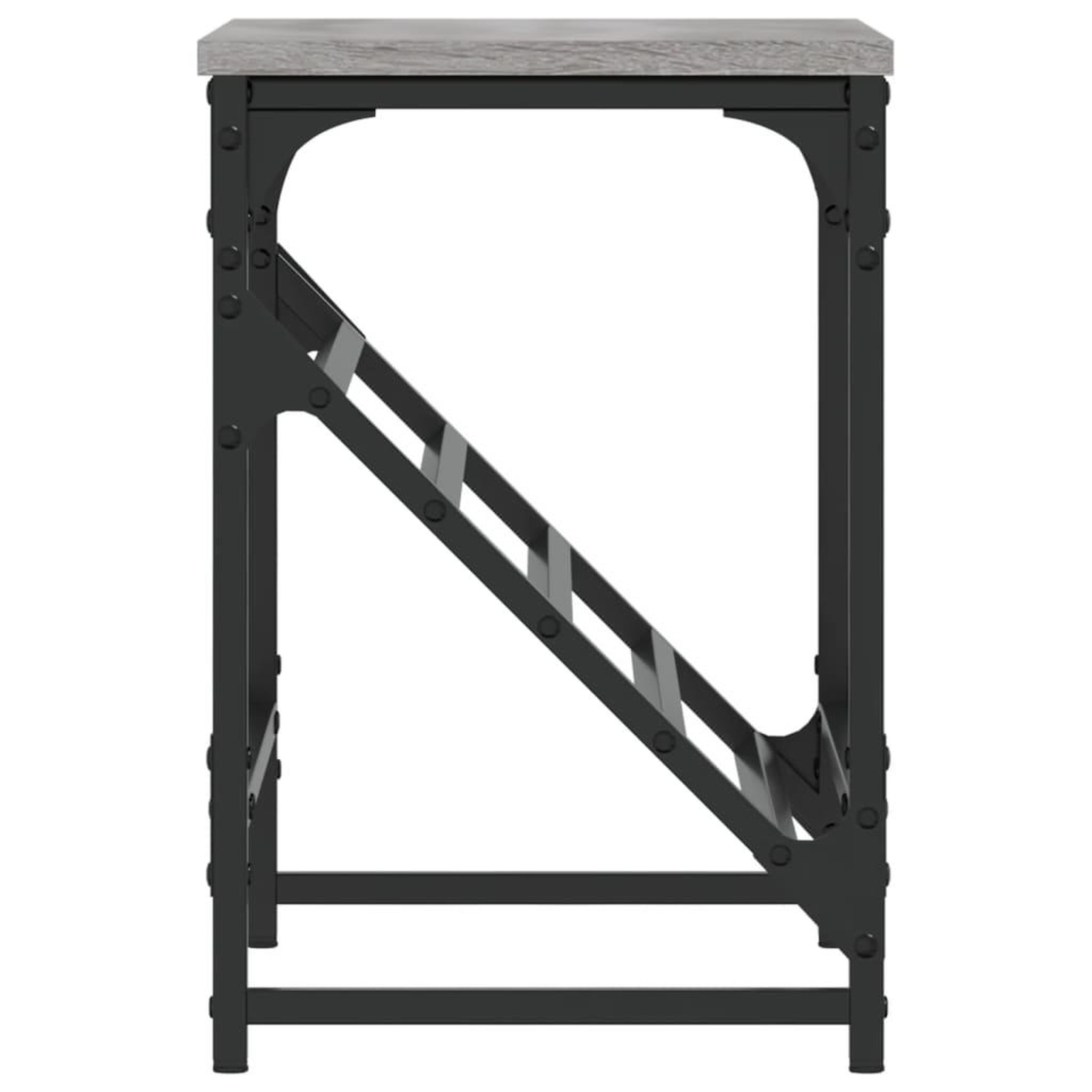 Voir la diapositive 5 : VIDAXL Etagere a chaussures sonoma gris 60x30x45 cm bois d'ingenierie