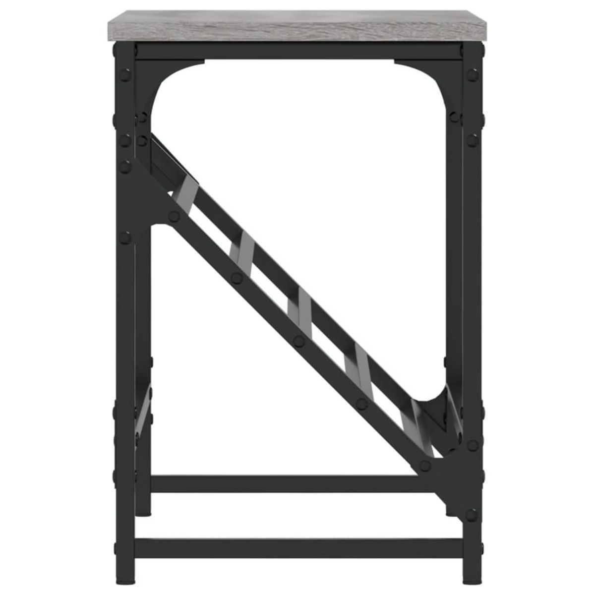 VIDAXL Etagere a chaussures sonoma gris 60x30x45 cm bois d'ingenierie