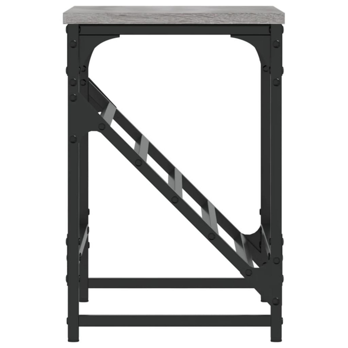 VIDAXL Etagere a chaussures sonoma gris 60x30x45 cm bois d'ingenierie