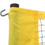Voir la diapositive 4 : VIDAXL Filet de badminton jaune et noir 600x155 cm tissu PE
