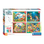 CLEMENTONI Clementoni Jigsaw Puzzle Color Disney Winnie the Pooh, 4in1 21514