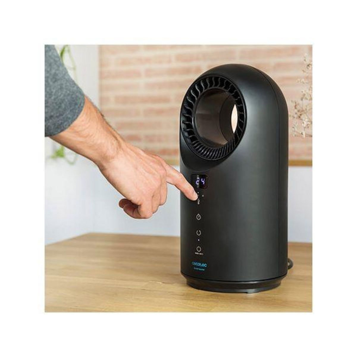 CECOTEC Chauffage Cecotec Ready Warm 8400 Bladeless Connected Wi-Fi 1500 W Noir