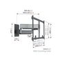 Voir la diapositive 5 : Vogel's Support mural pour écran plat Vogel s ELITE TVM 5855 ORIENTABLE POUR TELEVISION DE 55 A 100