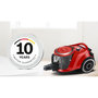 Voir la diapositive 5 : BOSCH Aspirateur sans sac Pro animal rouge BGS41PET1