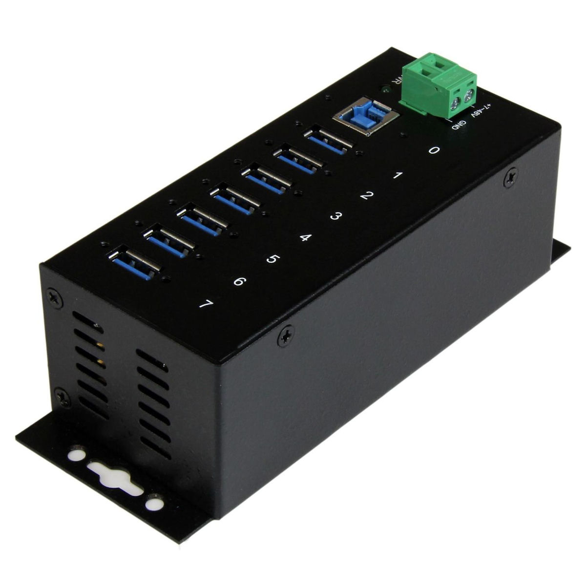 Startech Hub USB 3.0 Industriel StarTech ST7300USBME - 7 Ports avec Protection contre les surtensions
