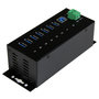 Voir la diapositive 3 : Startech Hub USB 3.0 Industriel StarTech ST7300USBME - 7 Ports avec Protection contre les surtensions