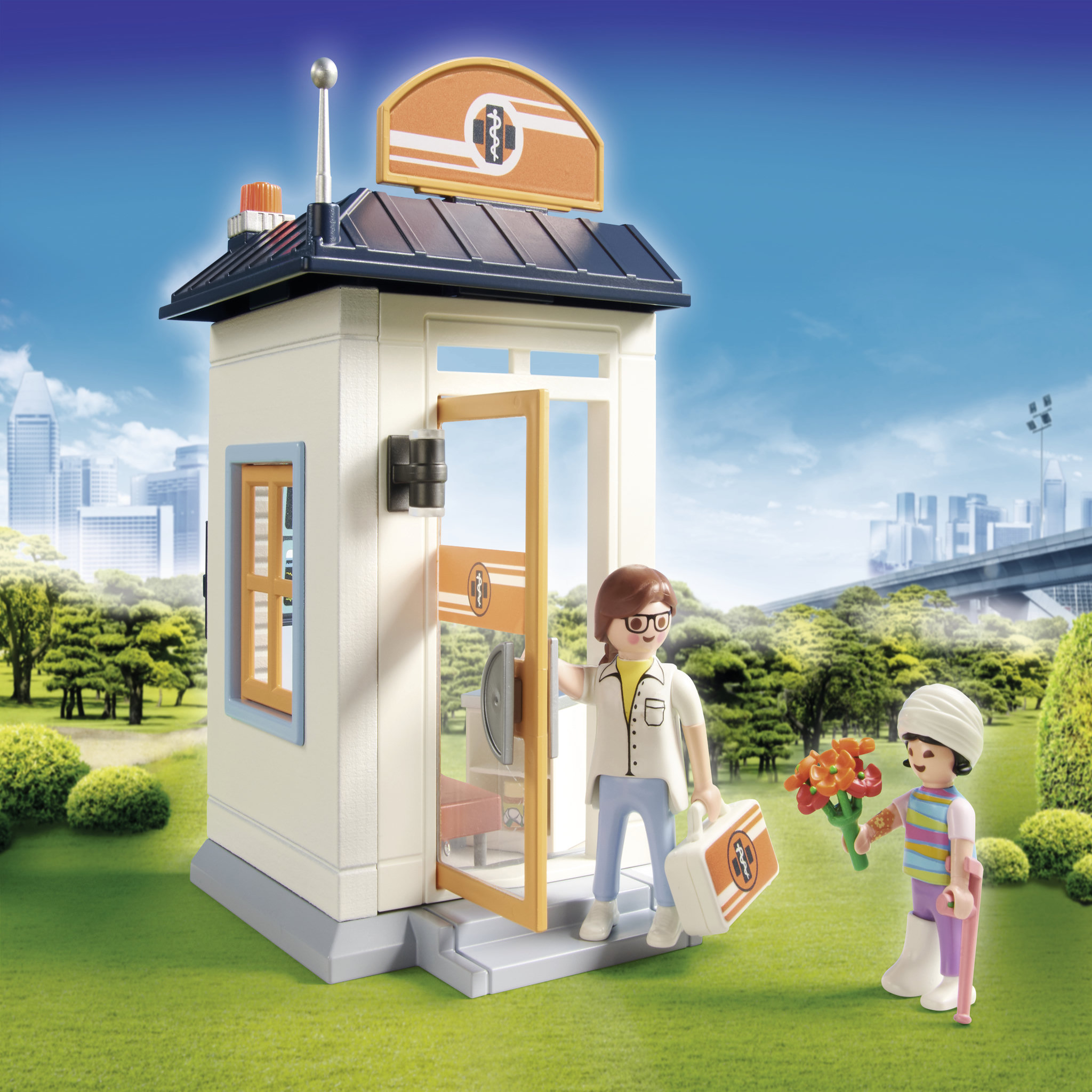 Voir la diapositive 5 : PLAYMOBIL 70818 - City Life Cabinet de pédiatre