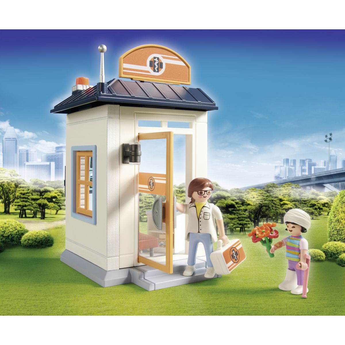 PLAYMOBIL 70818 - City Life Cabinet de pédiatre