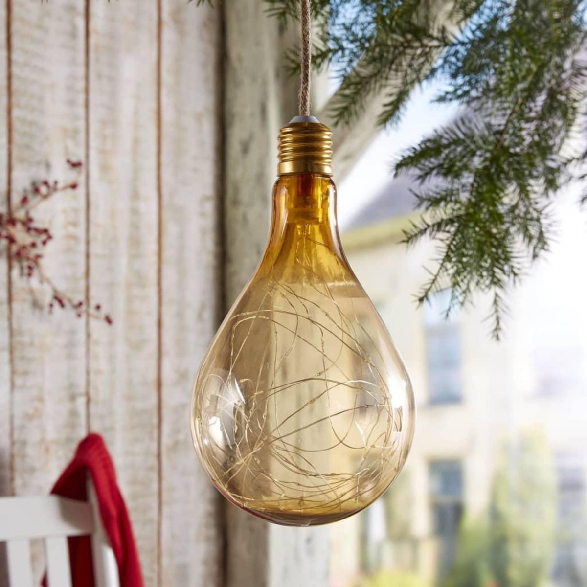 LUXFORM Lighting Luxform Lighting Guirlande lumineuse a LED sur pile PS160 Transparent