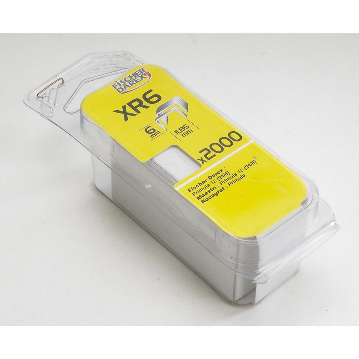 CENTRALE BRICO Lot de 2000 agrafes FISCHER DAREX Xr6