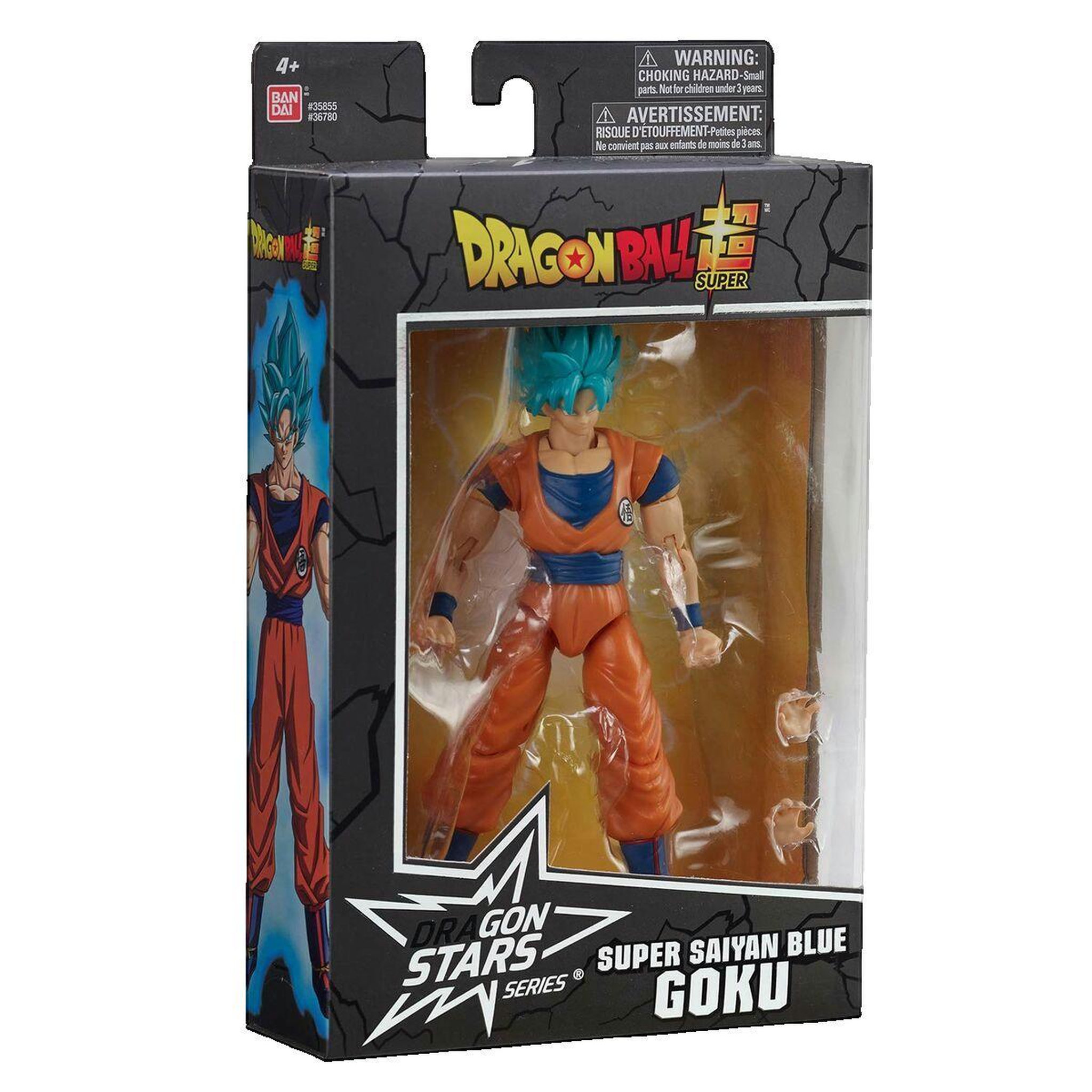BANDAI Figurine d'action Dragon Ball Super Super Saiyan Blue Goku