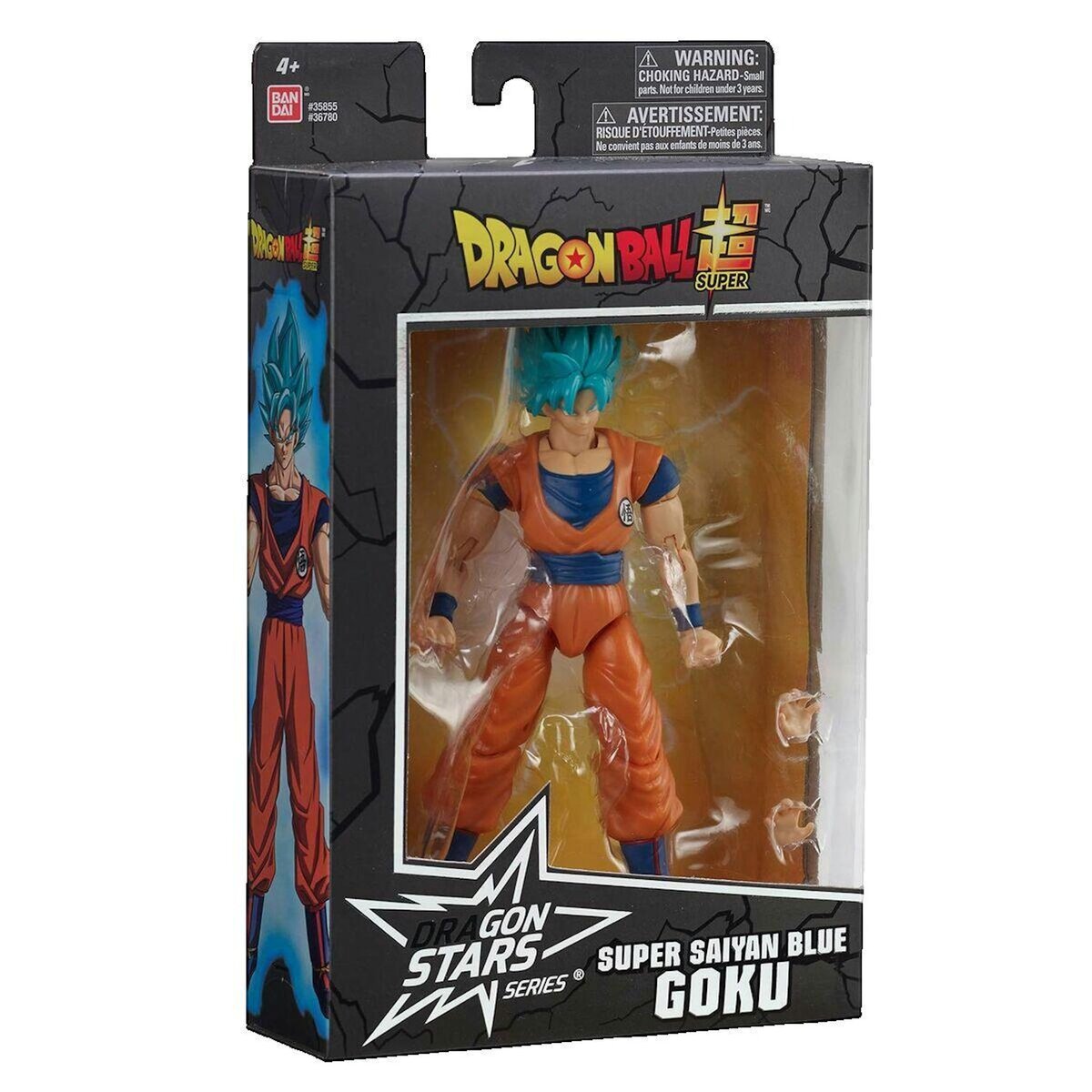 BANDAI Figurine d'action Dragon Ball Super Super Saiyan Blue Goku