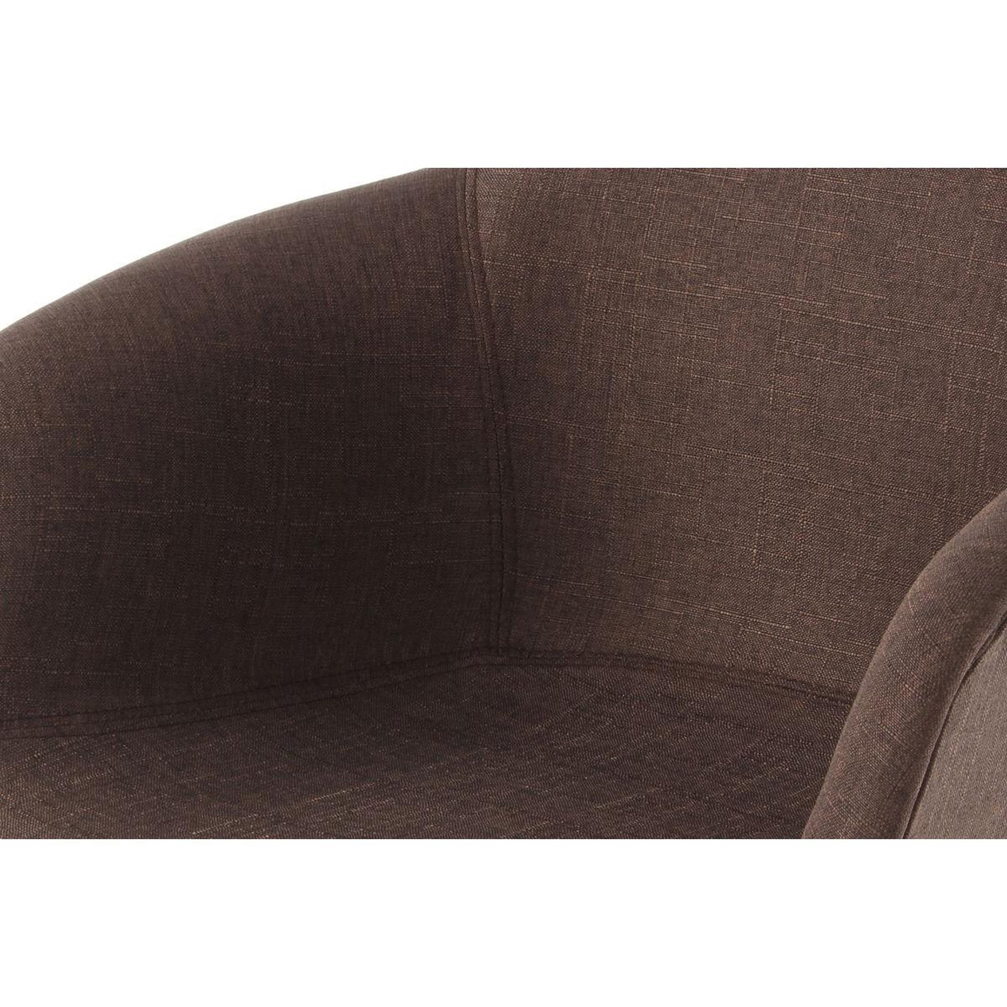 Voir la diapositive 4 : Paris Prix Lot de 2 chaises design  winston  80cm marron