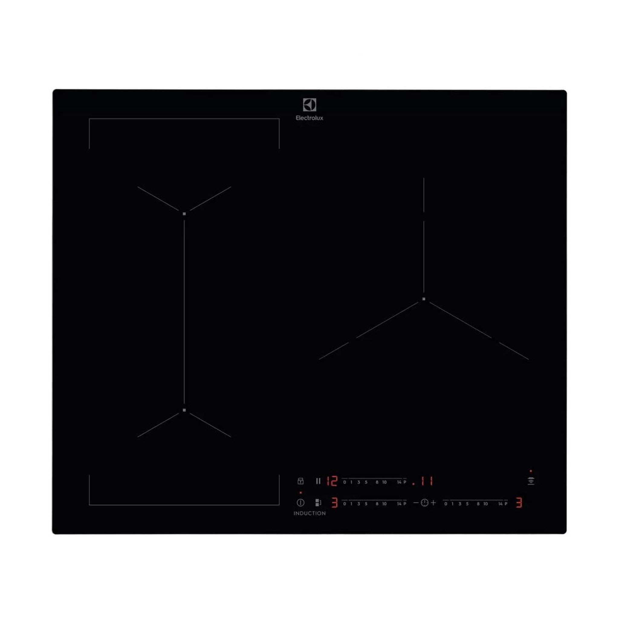 ELECTROLUX Plaque de cuisson induction 59cm 7200w 3 feux - miv63346ck