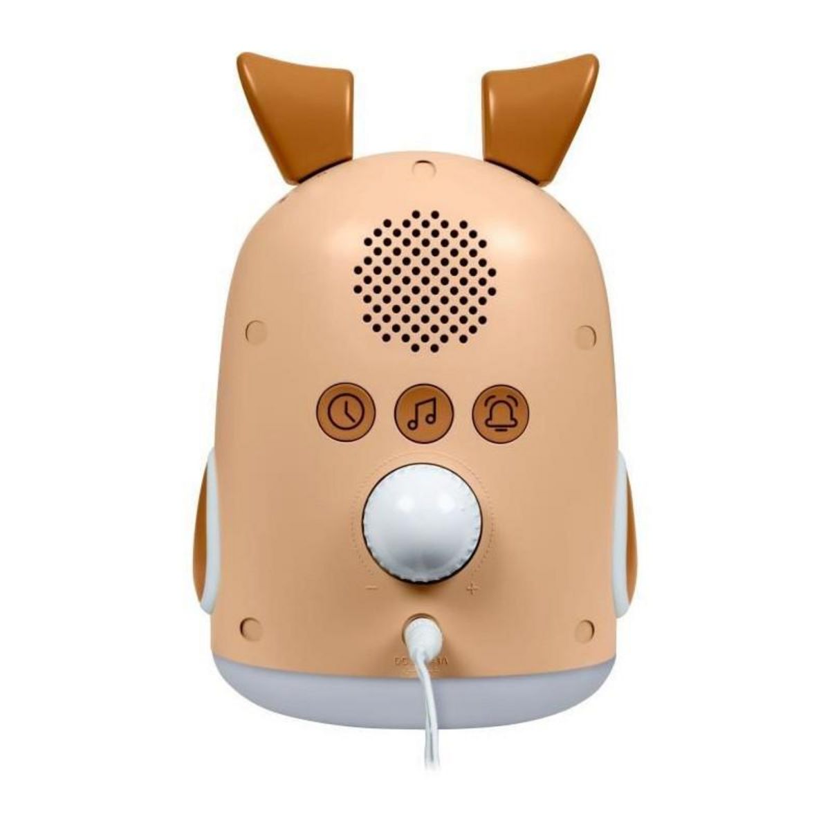 BIGBEN INTERACTIVE Réveil veilleuse - BIGBEN - Forme chien - Affichage LED, 3 mélodies, Intensité réglable, Alim. 230V