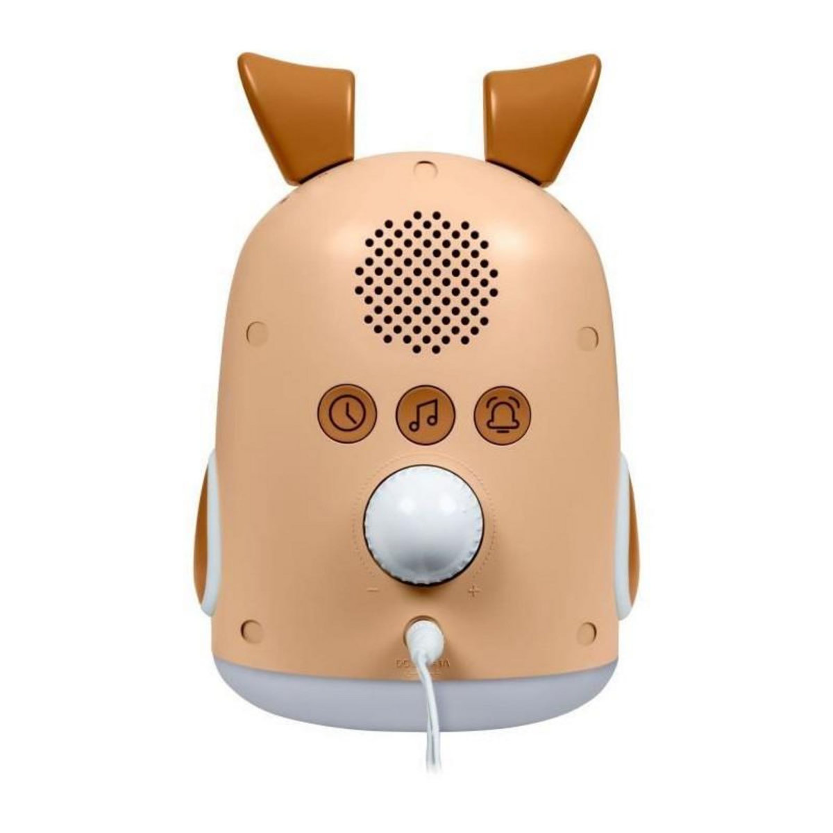 BIGBEN INTERACTIVE Réveil veilleuse - BIGBEN - Forme chien - Affichage LED, 3 mélodies, Intensité réglable, Alim. 230V