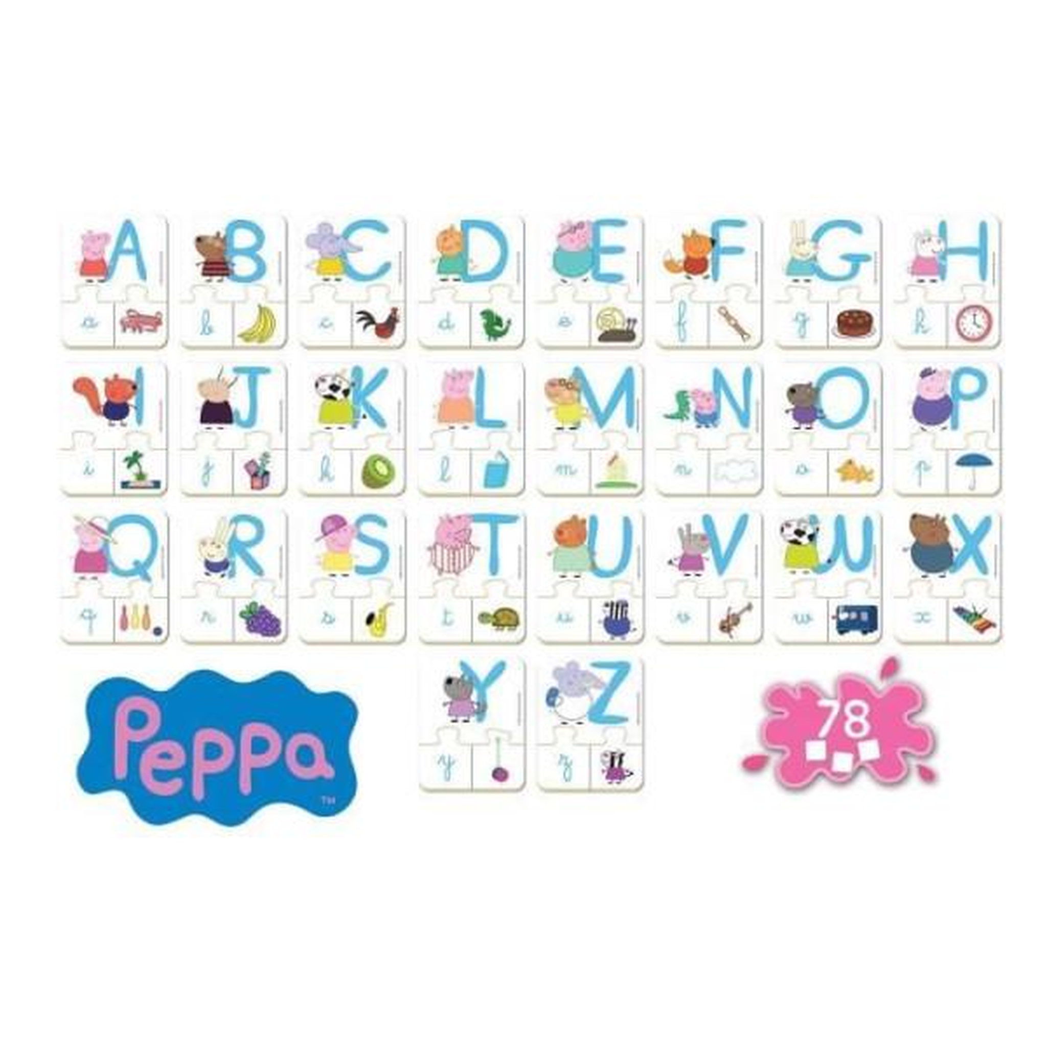 Voir la diapositive 2 : EDUCA PEPPA PIG Abc - Jeu educatif
