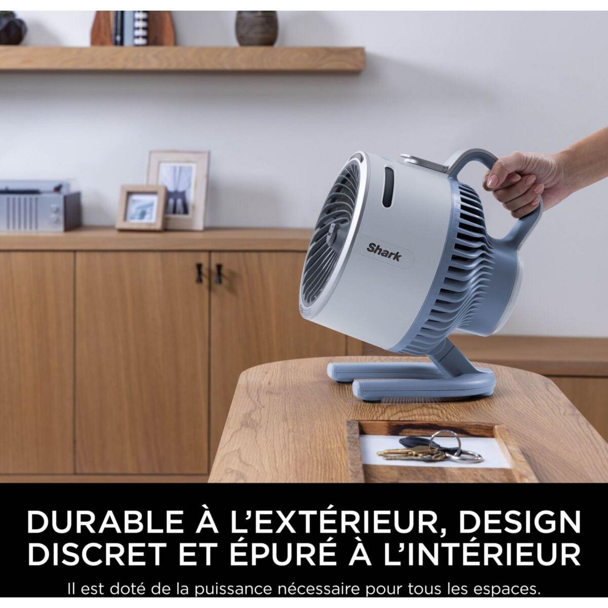 Shark Ventilateur brumisateur FlexBreeze HydroGo FA050EUBL