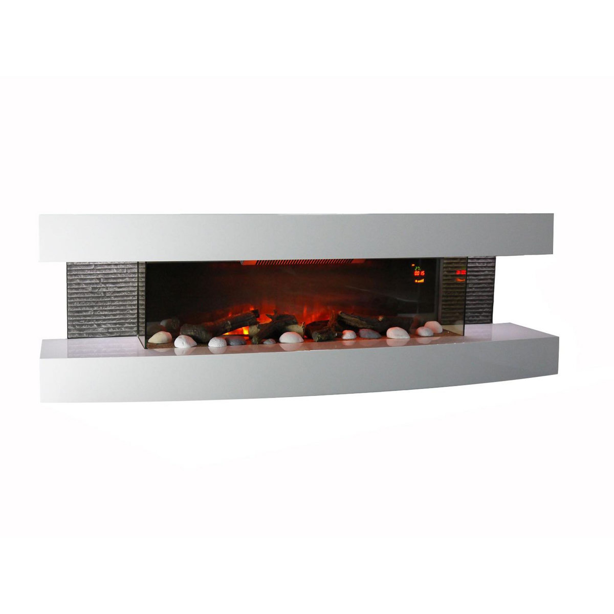 Chemin'arte Cheminée électrique 2000w - lounge 3xl