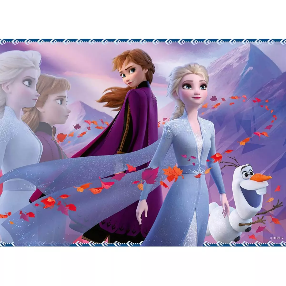Nathan Puzzle 45 pièces : La Reine des Neiges 2 (Frozen 2) : L'amour de deux soeurs