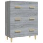 Voir la diapositive 2 : VIDAXL Buffet Sonoma gris 70x34x90 cm Bois d'ingenierie