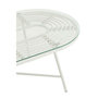 Voir la diapositive 5 : Paris Prix Table Basse de Jardin  Celeste  90cm Blanc