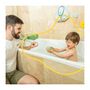 Voir la diapositive 2 : BADABULLE Badabulle Lot de 4 Aspergeurs de bain - Jouets de Bain en Silicone Souple - S'ouvrent pour etre lavés
