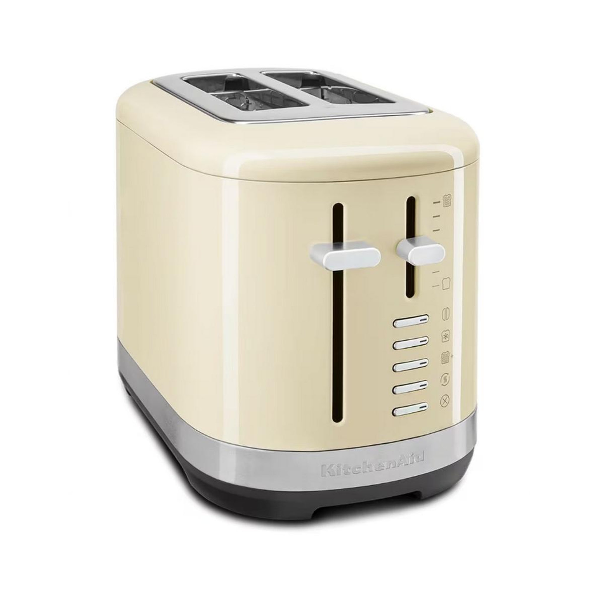 Voir la diapositive 5 : KitchenAid Grille-pain 2 fentes 980w beige crème - 5kmt2109eac