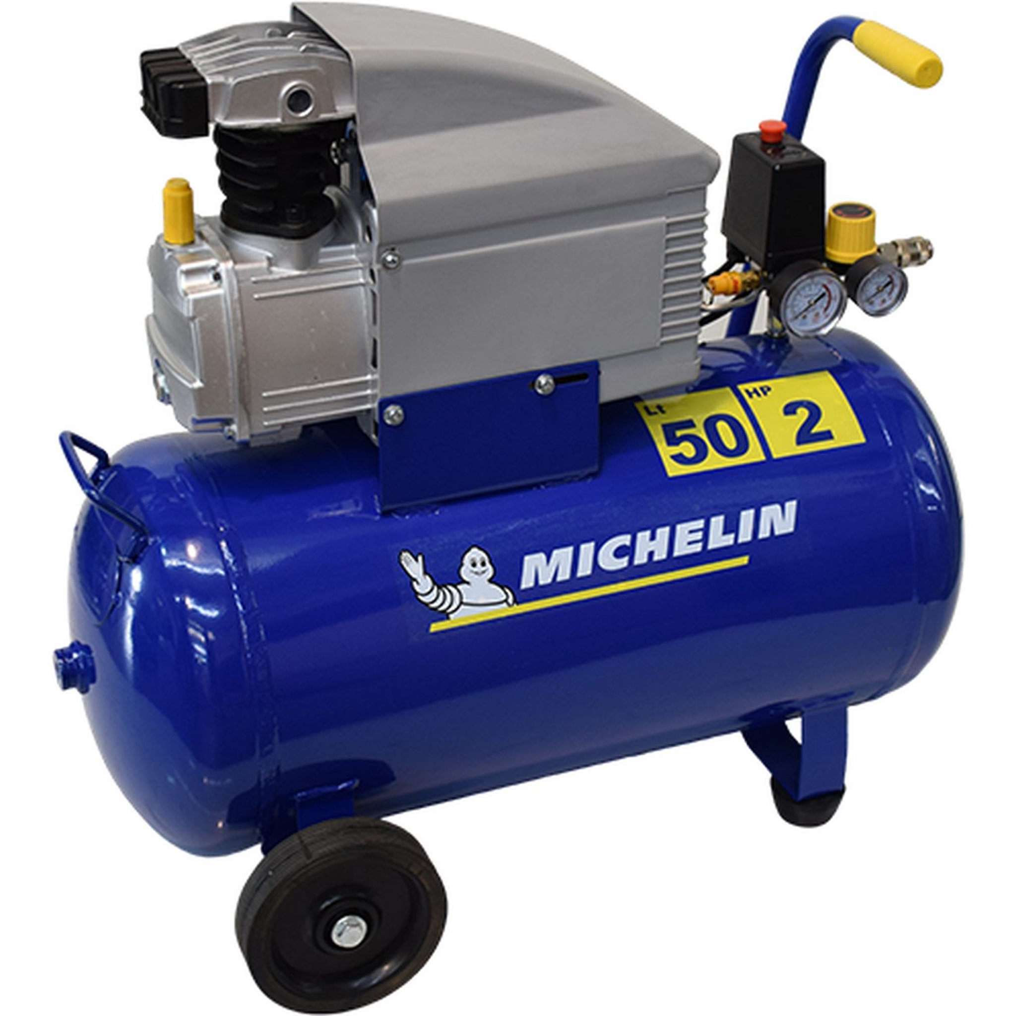 Voir la diapositive 1 : MICHELIN Compresseur 50 litres - 8 bars