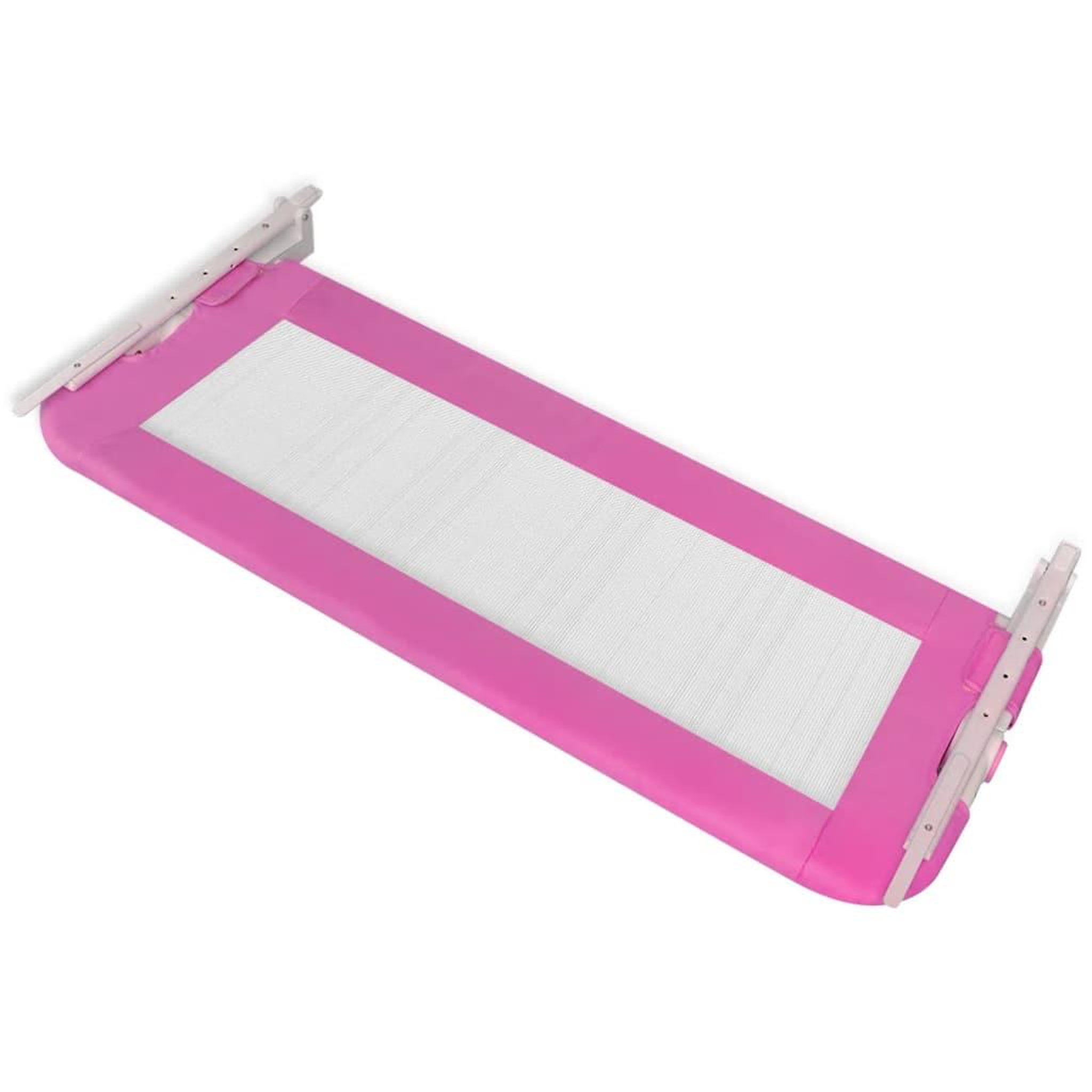 Voir la diapositive 5 : VIDAXL Barriere de lit de securite pour tout-petits 2pcs Rose 102x42cm