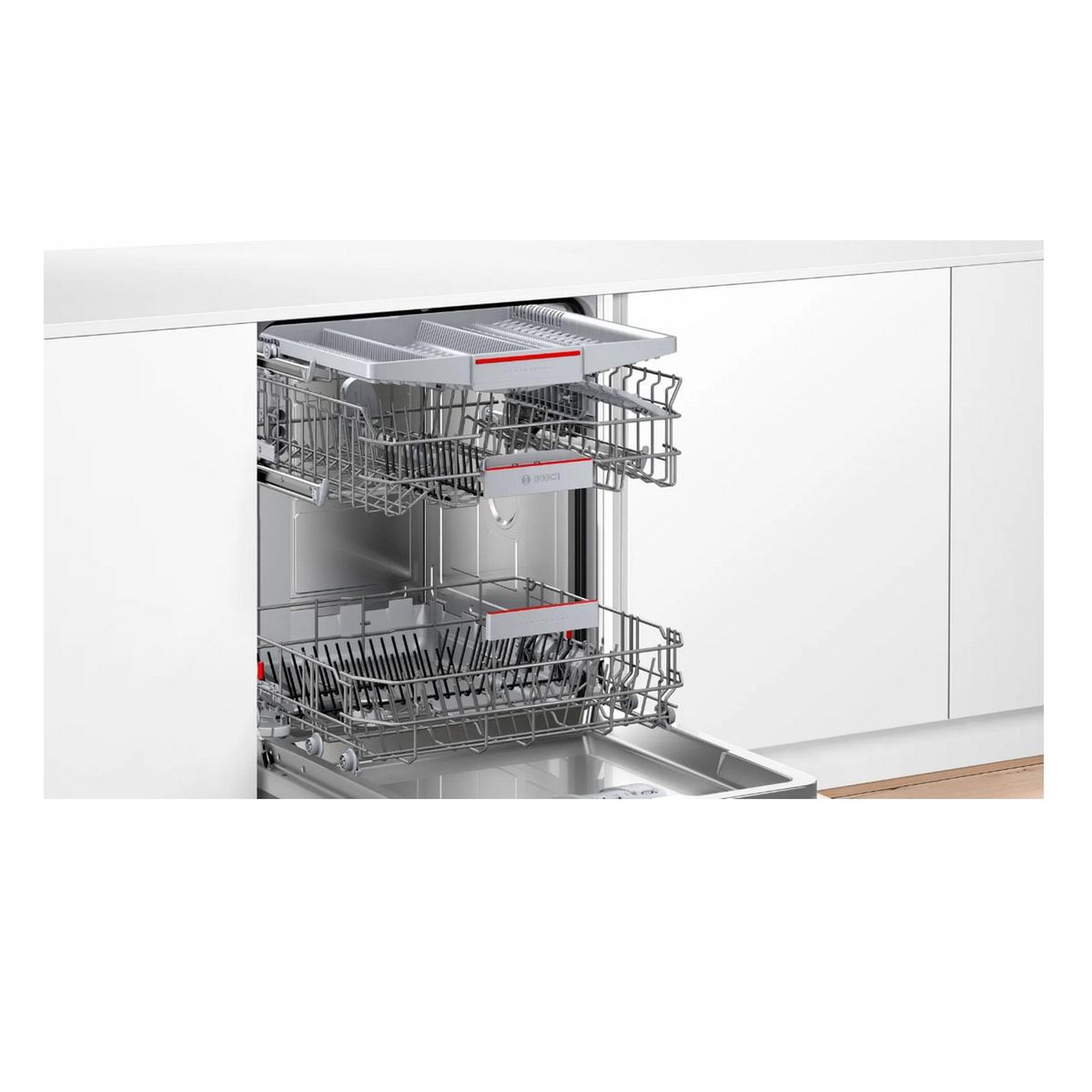 Voir la diapositive 6 : BOSCH Lave-vaisselle 60cm 14 couverts 46db tout intégrable - smv4hvx00e