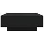 Voir la diapositive 6 : VIDAXL Table basse noir 80x80x31 cm bois d ingénierie