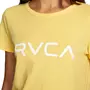  T-shirt Jaune Femme RVCA Big