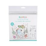Paris Prix Cahier de Coloriage  Animaux  21x21cm Blanc