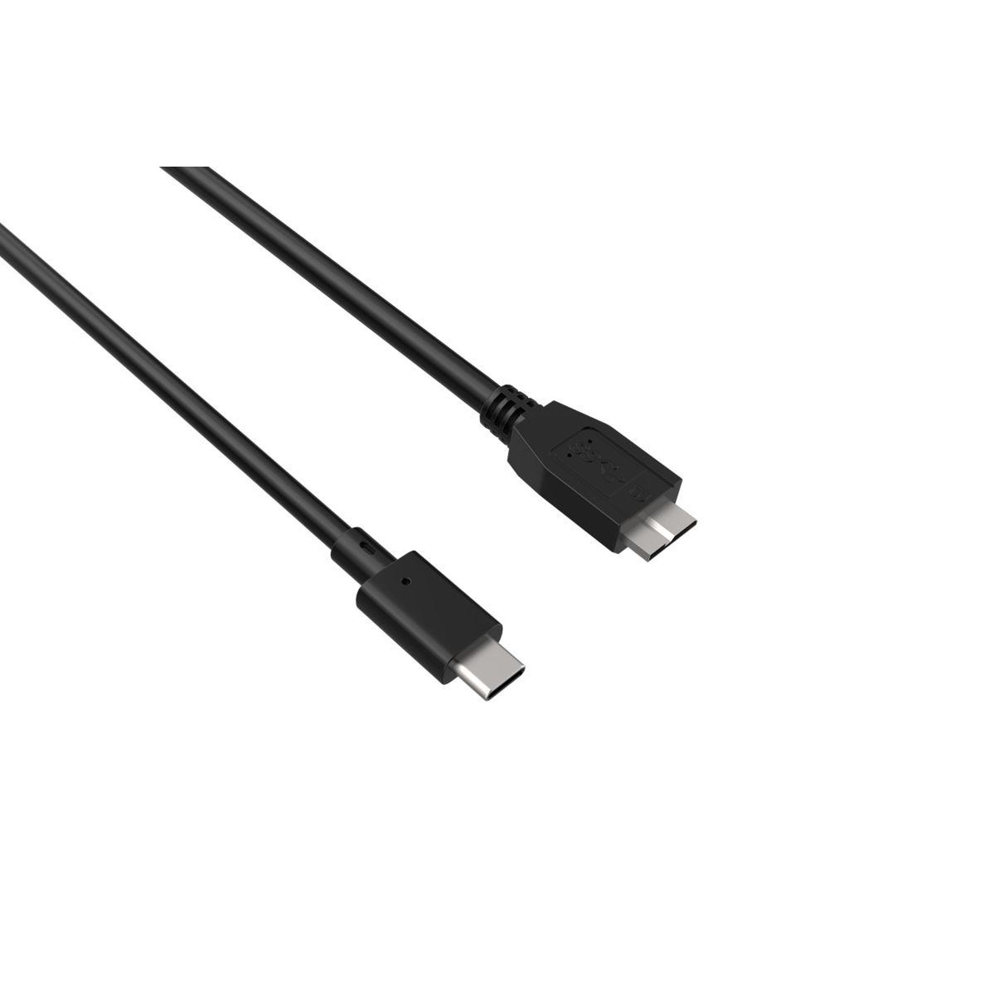 Voir la diapositive 3 : ESSENTIEL B Câble usb c usb-c vers micro usb 3.0 - 1m noir
