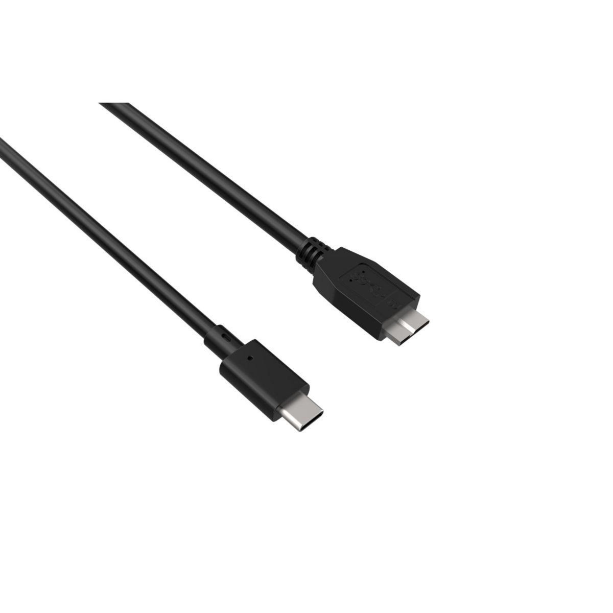 ESSENTIEL B Câble USB C USB-C vers Micro USB 3.0 - 1M NOIR