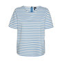 Voir la diapositive 1 : Vero Moda T Shirt Rayure /Bleu Femme Vero Moda  Snow White