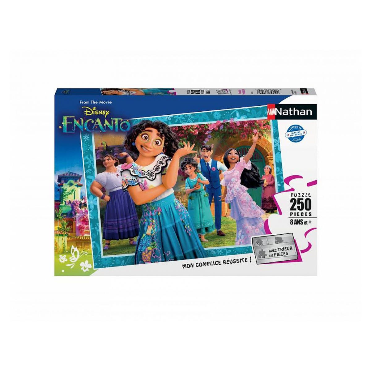 Nathan Puzzle 250 p - la fantastique famille madrigal / disney encanto