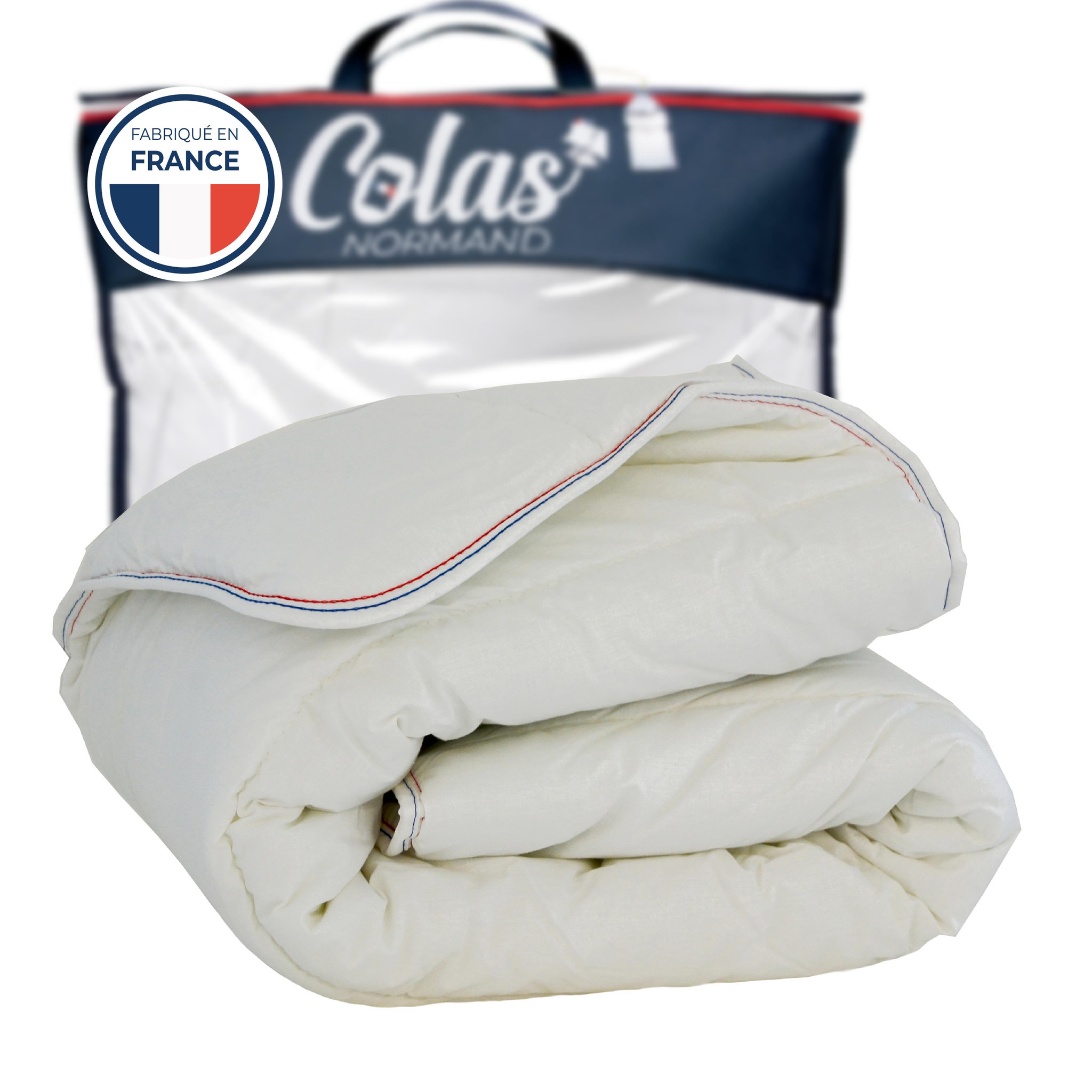 Voir la diapositive 1 : COLAS NORMAND Couette coton bio chaude