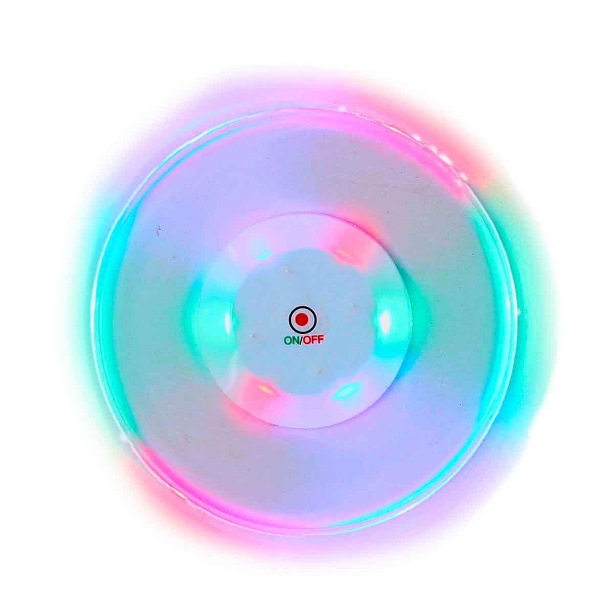 PARTY TIME Dessous de bouteille  led  10cm multicolore