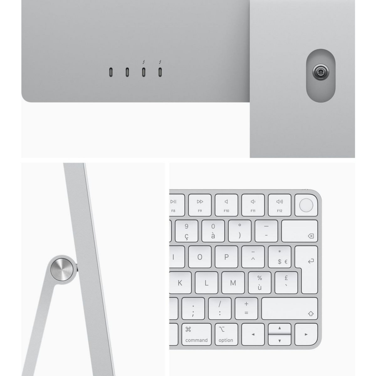 APPLE Ordinateur Apple 24' M1 8Go RAM 512Go SSD Argent