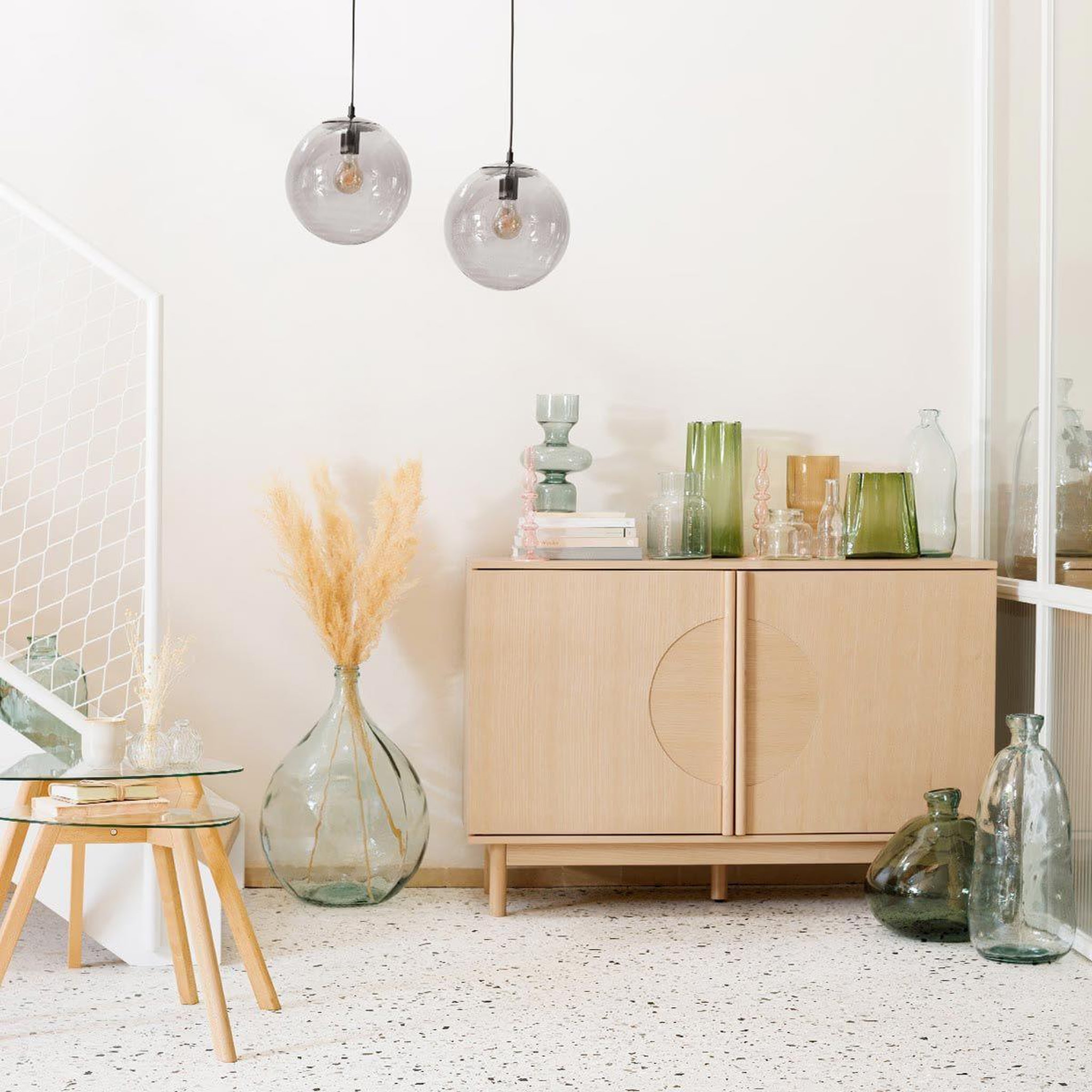 Voir la diapositive 5 : ATMOSPHERA Buffet 2 Portes  Arden  119cm Beige