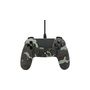 Voir la diapositive 2 : PROXIMA Manette filaire camouflage PS4