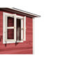 Voir la diapositive 2 : EXIT TOYS Maisonnette en bois pour enfants Loft 100 Rouge - Exit Toys