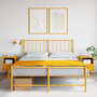 Voir la diapositive 1 : VIDAXL Tables de chevet 2 pcs jaune moutarde 36x39x50,5 cm acier