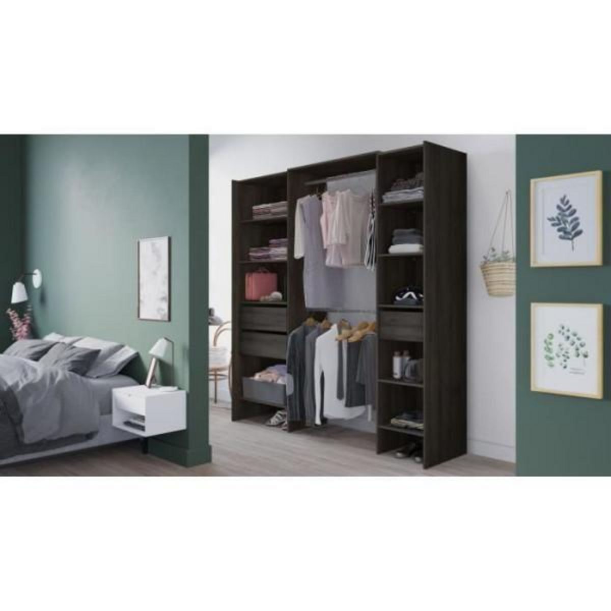 Demeyere Kit dressing extensible - Chene Waterford - L191,8 x P50 x H204,5 cm - MIAMI