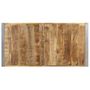 Voir la diapositive 3 : VIDAXL Table basse 140x70x40 cm Bois de manguier brut